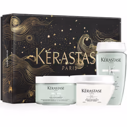 Tout le nécessaire pour de beaux cheveux en un seul produit. Le coffret cosmétique Kérastase Spécifique Specifique ne contien ...