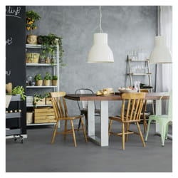 Gerflor - Dalle de sol pvc clipsable effet béton brickell dark 1.97 m²