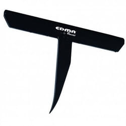 Enclume - EDMA - 400 mm gaucher - Gué et bords polis - Pointe courbée - Droite 30 x 6 mm