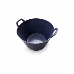 Bac malaxeur souple 40L EDMA - 252155 - Idéal pour la préparation de colle, joint et transport de gravats. En PE. Muni de 2 p ...