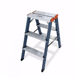 Description générale Le marchepied 3 marches EDMA est conçu en aluminium, ce qui le rend à la fois léger et durable. Avec un ...