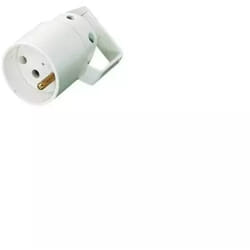Fiche 16 A 2P+T blanc Anneau Femelle - L’EBENOID - 021429
