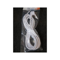L'ebenoid - Cordon d'alimentation avec fiche 2P+T 16A longueur 5m cable 3G1.5 blanc