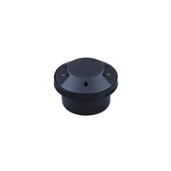 L'ebenoid - Encastré de sol fluo 10W ø 205mm anthracite 2D indirect avec lampe 4000K G24q-1 ballast elec IK08 IP67 ilo dual ebenoid 079701