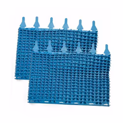 Zodiac - Lot de 2 brosses lamelles bleu pour robot indigo w1585a