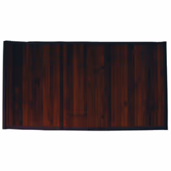 Spirella TAPIS DE BAIN BAMBOU YALONG, Marron, Monochromatique, Rectangulaire, Bambou, 50 x 80 cm