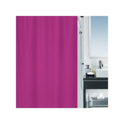 Spirella - Rideau de douche Polyester alea 180x200cm Rose