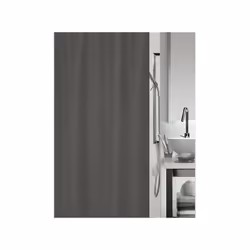 Rideau de douche de la marque Spirella. Anti-moisissure, ce rideau de douche Textile Polyester est enduit d'un revêtement ant ...