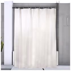 Barre tringle pour rideau de douche ou baignoire extensible de la marque Spirella MONTAGE FACILE: Pas de perçage ni outil néc ...