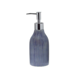 Distributeur de savon Céramique MYKONOS Bleu Spirella