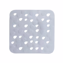 Tapis Fond de douche PVC DROPS 54x54cm Blanc Spirella