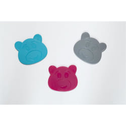 Spirella Teddy Adhésif anti-dérapant pour baignoire Bleu, Gris, Rose