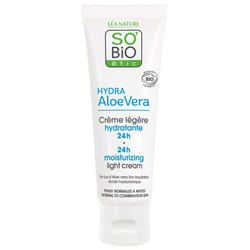 Léa Nature SO BIO étic Hydra Aloe Vera Crème Légère Hydratante 24H Bio 50 ml