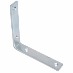 Equerre de renfort - GENERIQUE - Bouts carrés - 50x50 - Acier zingué - Angle et niveau