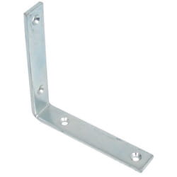 Equerre de renfort - GENERIQUE - Bouts carrés - 50x50 - Acier zingué - Angle et niveau