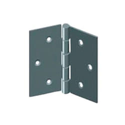 Charnière carrée à nœud roulé ad percée fraisée 80x80mm Monin J542150