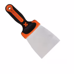 Couteau à enduire inox/bi-mat Premium de chez Mondelin Épaisseur de la lame : 0,5 mm Poignée bi-matière toucher "Soft" Poigné ...