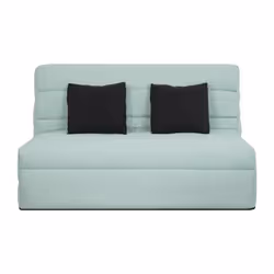 Banquette BZ. Matelas Slyde Dunlopillo 188x138 d'une épaisseur de 13 cm en mousse polyuréthanne HD 28kg/m3. Coutil plateau 10 ...