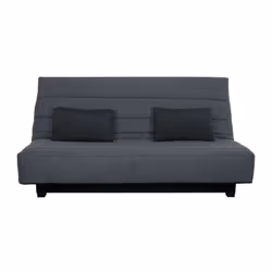 Banquette clic clac. Matelas DUNLOPILLO 188x128cm de 13 cm d'épaisseur. Mousse polyuréthanne HD 28kg/m3. Coutil plateau 100 % ...