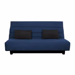 Banquette clic clac. Matelas DUNLOPILLO 188x128cm de 13 cm d'épaisseur. Mousse polyuréthanne HD 28kg/m3. Coutil plateau 100 % ...