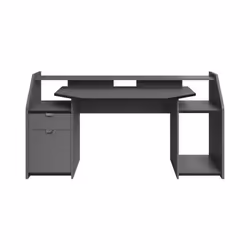 Description générale Le bureau GAMING est un meuble conçu par et pour les gamers, en collaboration avec le groupe multimédia  ...