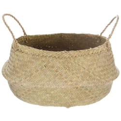 Atmosphera - Panier de rangement tressé seagrass craft