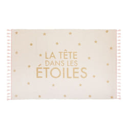 Les douces nuits de Mae 4TAP/DORE/TETE/ETOILES/158422 tapis de sol