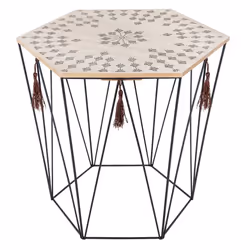 Les douces nuits de Mae 4TAB-CAF/KUMI/OCTO/ETNIK/156955 Table à café, latérale et de salon