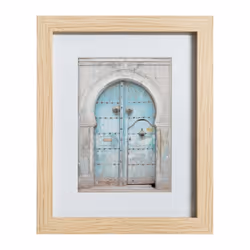 Atmosphera - Set de 5 cadres photos naturel ethnique - Beige