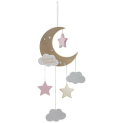 Atmosphera - Suspension Lune rose