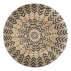 Les douces nuits de Mae 4TAP/JUTE/D120/MO/163954 tapis de sol