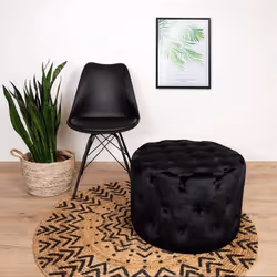 Les douces nuits de Mae 4TAP/JUTE/D120/MO/163954 tapis de sol