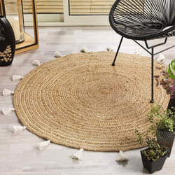 Les douces nuits de Mae 6TAPISSHIRBL1741018X tapis de sol