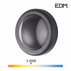 EDM - Applique surface led D14 - Noir