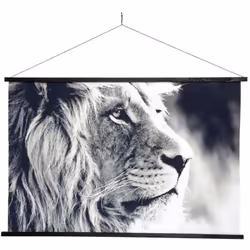 Tableau toile Lion 73x110 cm Ultra-déco et authentique, succombez pour le charme de cette jolie toile murale à suspendre Lion ...
