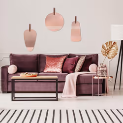 Les douces nuits de Mae 4MIROICUIROROXHD4352X miroir mural