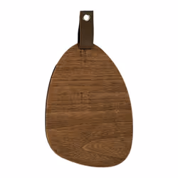 Miroir galet bois 20x29 cm
