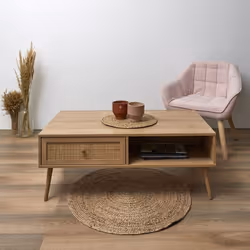 Les douces nuits de Mae 2TABBABALIBAXHD7458X Table à café, latérale et de salon