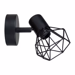 Applique spot orientable Diamont noir