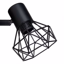 Applique spot orientable Diamont noir - Vue supplémentaire 4
