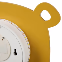 Ostaria - Applique murale bois tigre led - Jaune