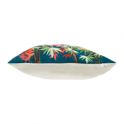 Ostaria - Housse de coussin 40x40 cm Jungle émeraude - Vert