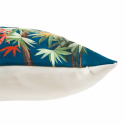 Ostaria - Housse de coussin 40x40 cm Jungle émeraude - Vert