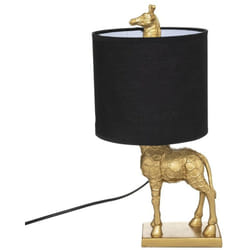 Atmosphera - Lampe droite Girafe doré H42