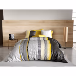 Les douces nuits de Mae 1HC240LUMI57X131180X housse de couette 260 x 240 cm