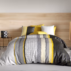 Les douces nuits de Mae 1HC240LUMI57X131180X housse de couette 260 x 240 cm