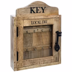 Boîte à clés bois 30x40 cm Créez une décoration à la fois originale tout en étant très utile grâce à cette boîte à clés en bo ...