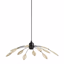 Ostaria - Suspension métal corde Til naturel D50 - Beige