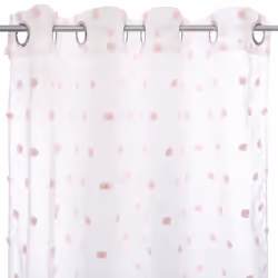 Les douces nuits de Mae 6VOILAMUPORO158738AY, Transparent, 2400 mm, 1400 mm