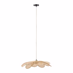 Ostaria - Suspension bambou Margaux s naturel D60 - Beige